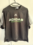 GYM Adidas Tiro x Common Goal Jacquard T-shirt XS, loose fit