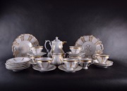 Serwis kawowy 8 osób+++ Tuppak i Wabrzych 1850 rok