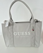 Nowa torba GUESS shopperka podrozna podręczna na ramie szara torebka XL