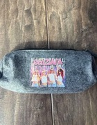 Piórnik szkolny genzie szary bawełna