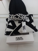 komplet czapka i szalik Karl Lagerfeld 