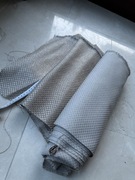 Resztki materiału gruby mieniący