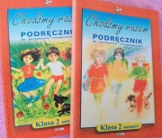 Chodźmy razem podręczniki klasa 2 semestr 1 i 2 stare unikat