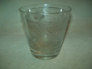 DUŻA SZKLANKA GRAWEROWANA - GRUBE SZKŁO - PROM