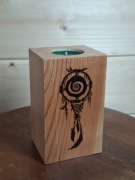 Świecznik łapacz snów