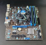 Intel Core i7-3770 + MSI B75MA-P45 + 16 GB RAM
