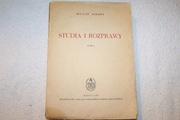 Wacław Borowy Studia i rozprawy
