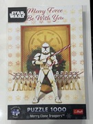 Puzzle Trefl Star Wars Merry Force Be With You Merry Clone Troopers 1000