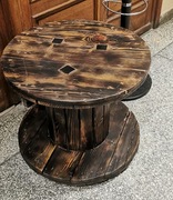 Stolik okrągły ze szpuli 