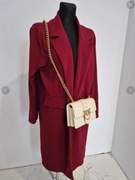 Lekki płaszcz kardigan narzuta burgundowa Dolls Paris