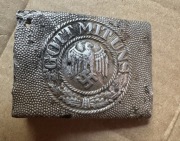 Aluminiowa klamra od pasa niemieckiego niemiecka klamra