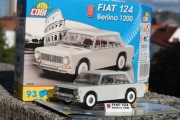 Klocki COBI 24521 Fiat 124 Berlina 1200 Youngtimer Collection