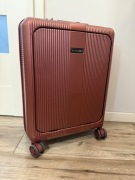 Używana burgundowa walizka kabionowa witchen poliwęglan