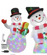 bałwan nadmuchiwany świecący duży pompowany led 150cm