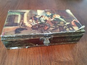 Stare kolekcjonerskie pudełko po cygarach