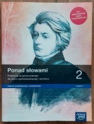 Ponad słowami 2 podręcznik zakres podstawowy i rozszerzony cz. 1