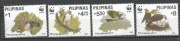 Filipiny 1991 Mi 2038-2041 ptaki**czyste