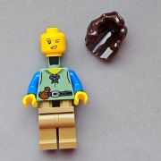 Lego figurka Płatnerka tarcz cas587
