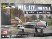 Mig-17F LIM-5  Polskie Malowanie 1/48 AMMO Limited Edition  Na wypasie