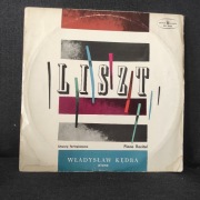 Płyta winylowa, Ferenc Liszt Władysław Kędra piano