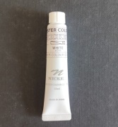 Gwasz japoński NICKER POSTER COLOUR 20 ml- WHITE do teł anime