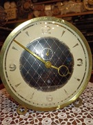 Stary duży niemiecki budzik nakręcany sprawny 