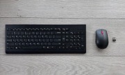 Lenovo bezprzewodowa klawiatura + mysz + odbiornik USB | zestaw RF 2.4 GHz