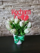 Tulipany Silikonowe Prezent Dzień Matki Kobiet