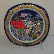 Rosenthal Björn Wiinblad świąteczny talerz 1990