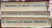 Ludwik Landau "Kronika lat wojny i okupacji" (t. I-III)
