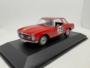 1/43 Mercedes-Benz 230 SL Rallye Spa-Sofia-Liege Minichamps