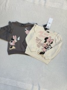 Nowa bluza/bluzy dziewczęce Sinsay rozmiar 92cm,kolor szary kremowy 