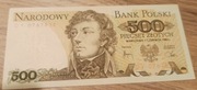 500 zł Kościuszko seria DY 1982