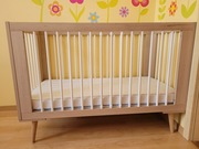 Łóżeczko niemowlęce Klupś SOFIE 120x60 + materac lateksowy Hevea Baby