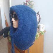 Balaklava kaptur komin  z alpaki handmade