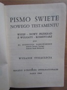PISMO ŚWIĘTE NOWEGO TESTAMENTU  - Wydanie Tysiąclecia