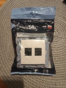 Gniazdko komputerowe Simon RJ45/5E podwójne 