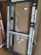 Drzwi zewnętrzne nowe Pcv 200*100 z klamką antracyt