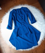 Sukienka wizytowa, niebieska, r. S