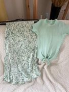 Komplet H&M spódnica i bluzka XS