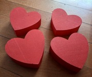 Serduszka ze styroduru