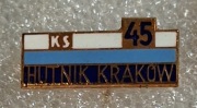 Odznaka HUTNIK Kraków 45 lat