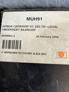 Micron - tłumik wydechu Honda CBR600RR 2007 - hydroformowany