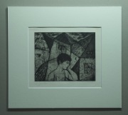 Stanisław WOJCIESZYŃSKI-WOSTAN  Akwaforta - lata 60-te