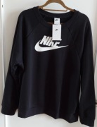 Czarna bluza z białym napisem rozmiar 50 1X Nike
