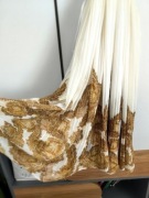 Sukienka H&M, boho, biała w ornamenty, rozmiar 36