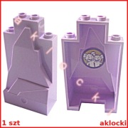 LEGO Elves 47847pb007 PANEL skała lawendowy z naklejką z 41177 - 1 szt