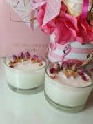 Świeca sojowa, dzień kobiet, prezent, upominek