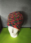 czapka na szydełku beanie - handmade