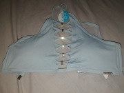 Góra od bikini xs jasno zielono niebieski 